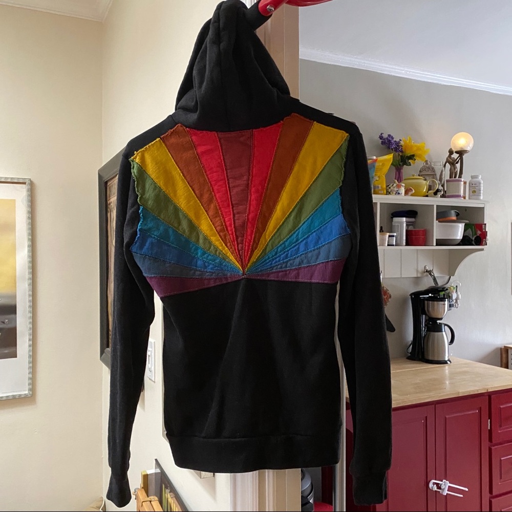 Aviator Nation Sunburst Hoodie! Rare!